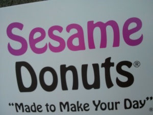 sesame donuts